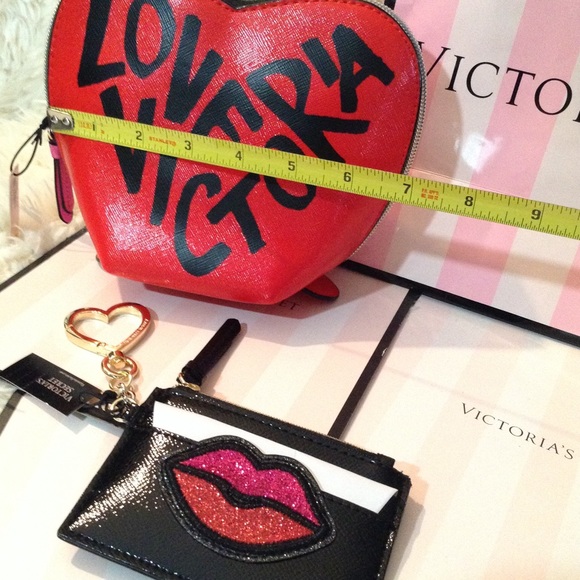 Heart Make-Up Bag & Lip Card Holder - Picture 4 of 12